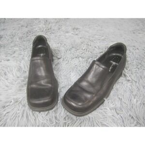 Thom McAn Shoes Womens Size 5 Brown Leather Loafers Slip On Comfort Casual‎ Work